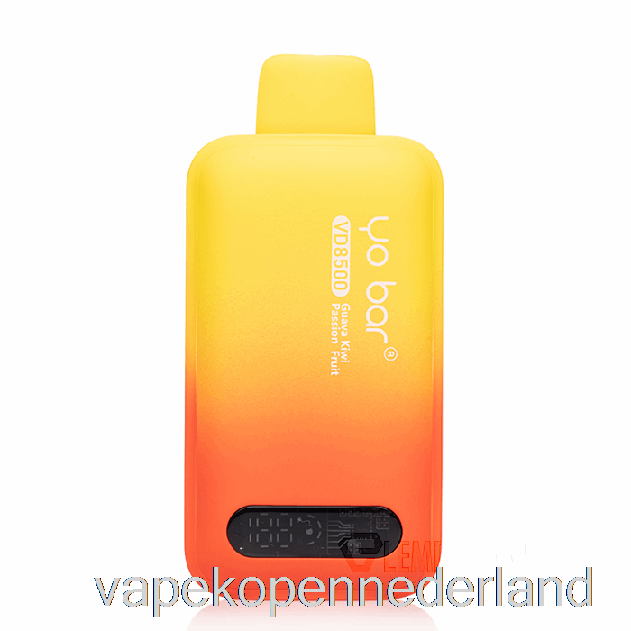 Elektronische Sigaret Vape Yo Bar Vd8500 Wegwerp Guave Kiwi Passievrucht